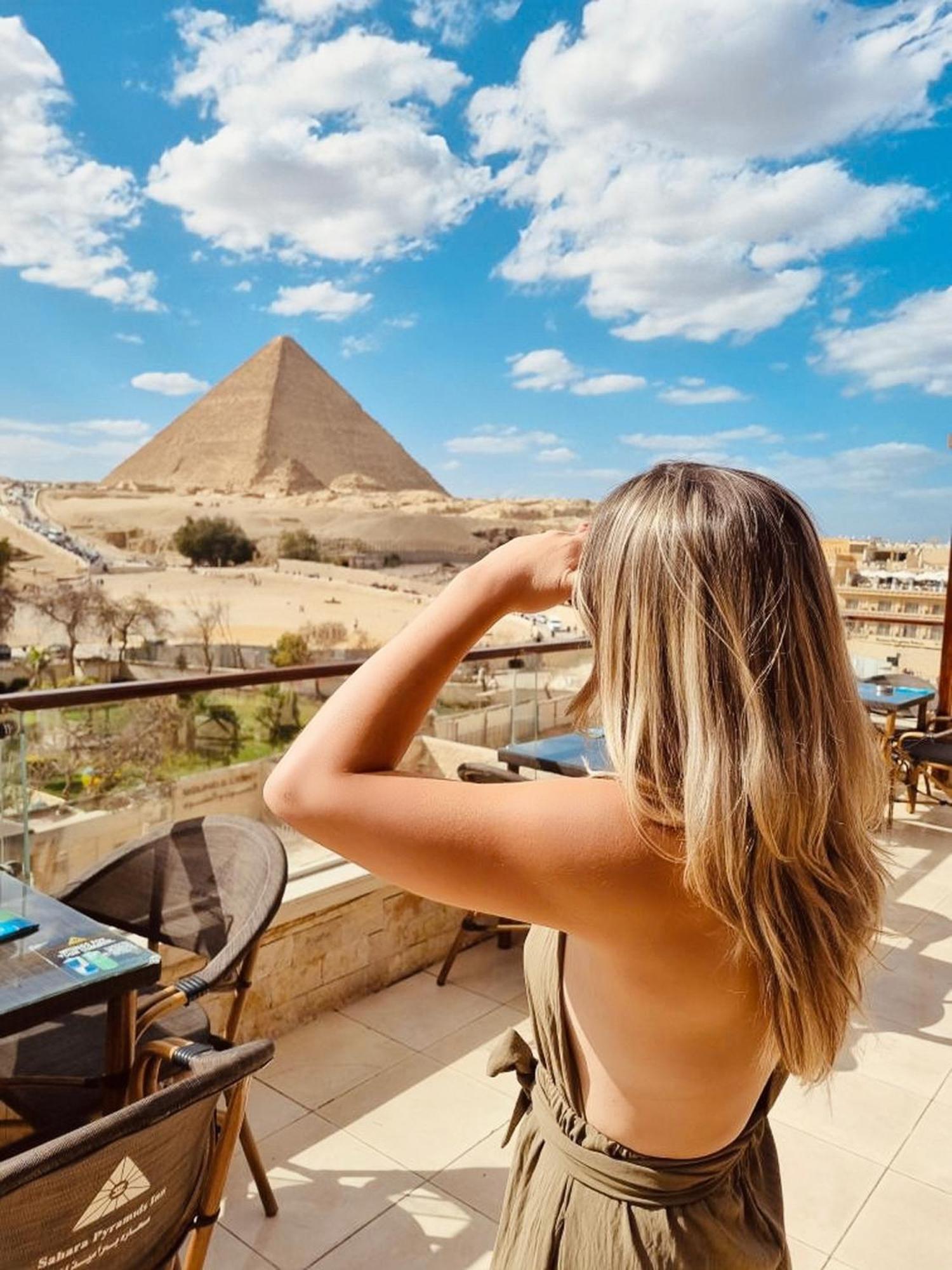 Sahara Pyramids Inn Kairo Eksteriør bilde